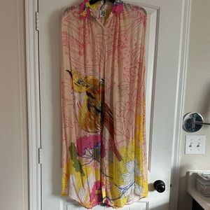 Ivy Jane Multicolor Bird Print Tunic